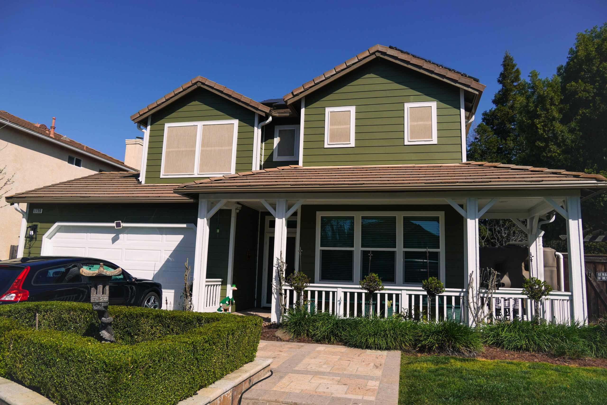 fiber cement siding house