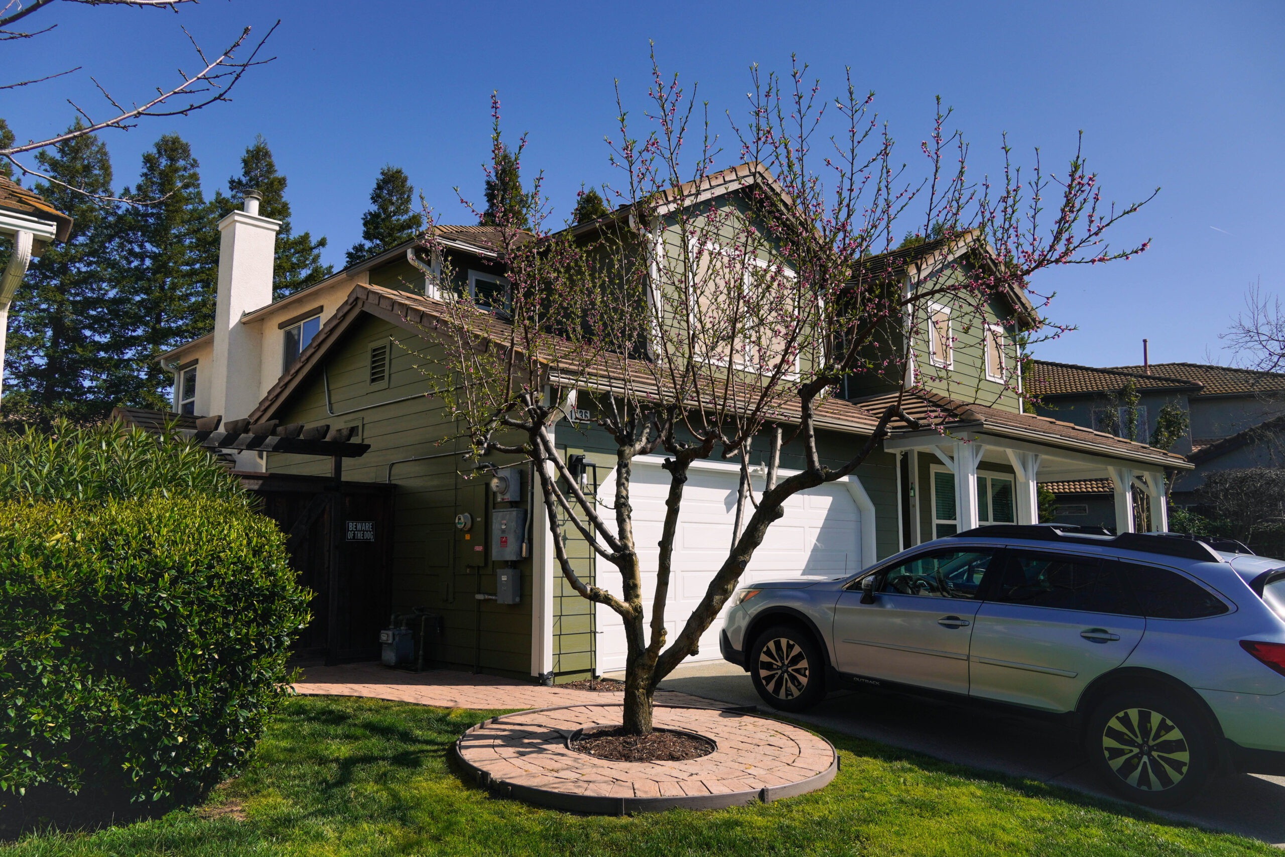 fiber cement siding house