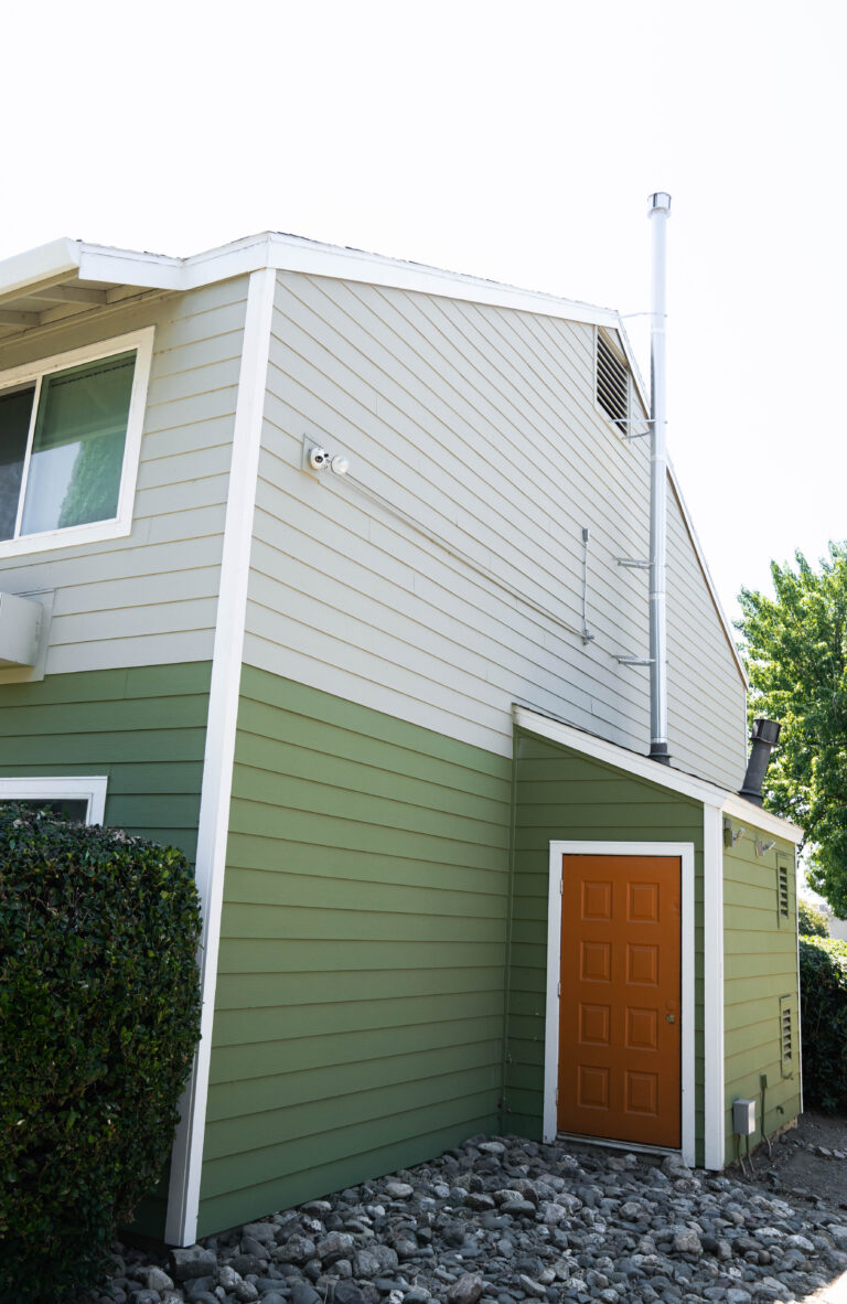 siding on house