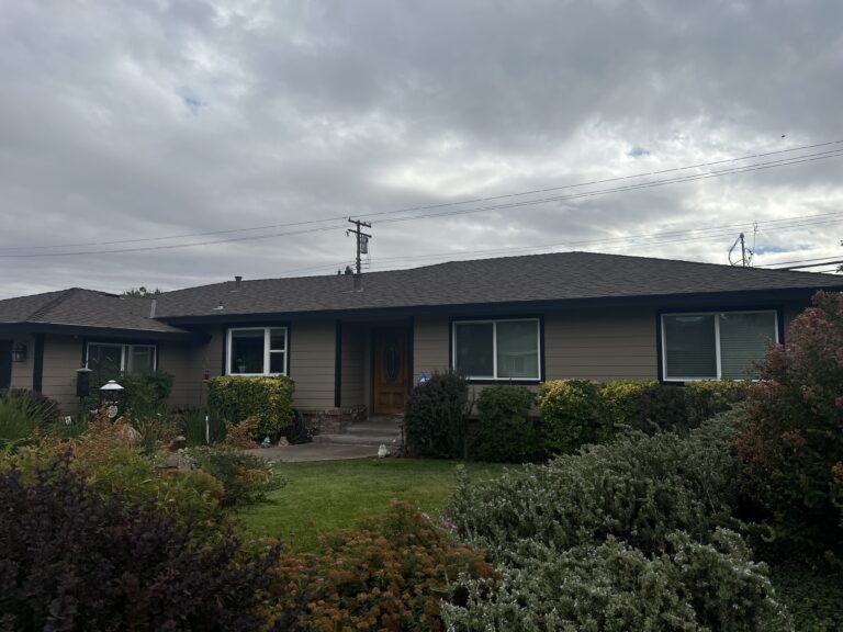 vertical siding on house