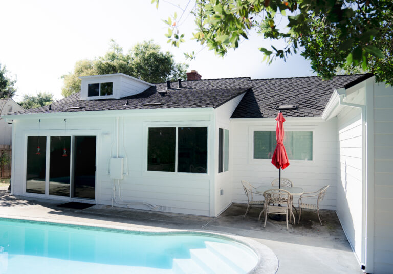vertical siding on house