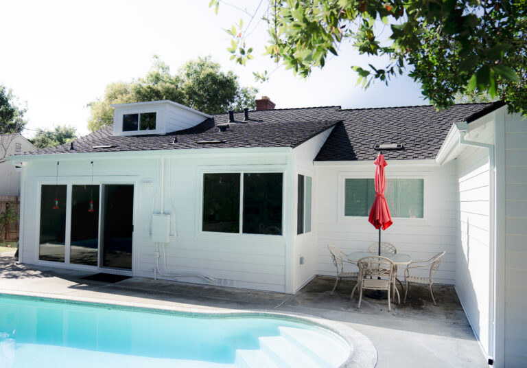 vertical siding on house
