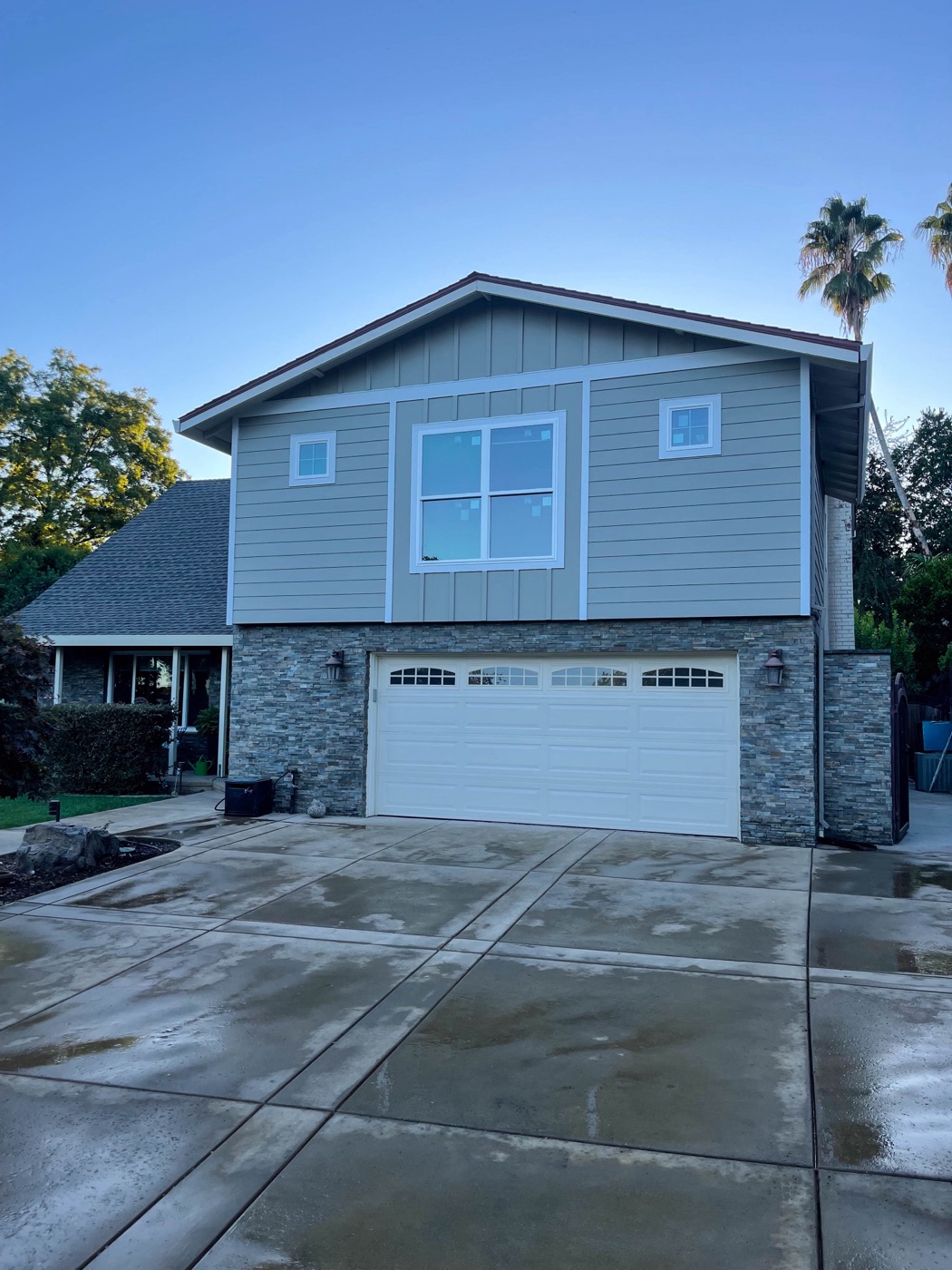 After — James Hardie siding project