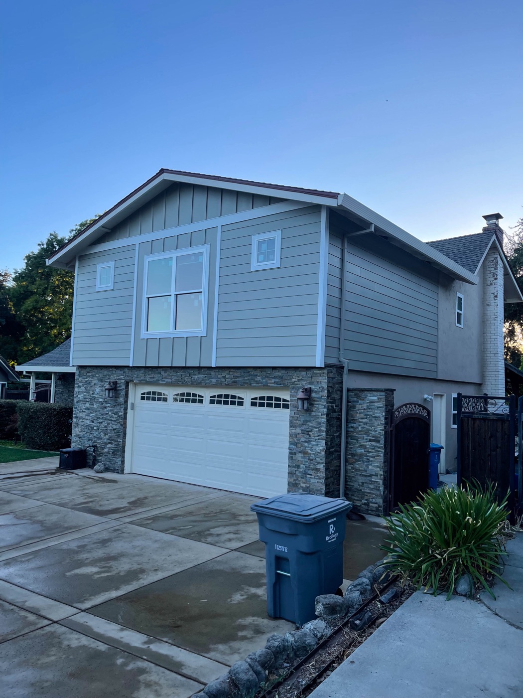 After — James Hardie siding project