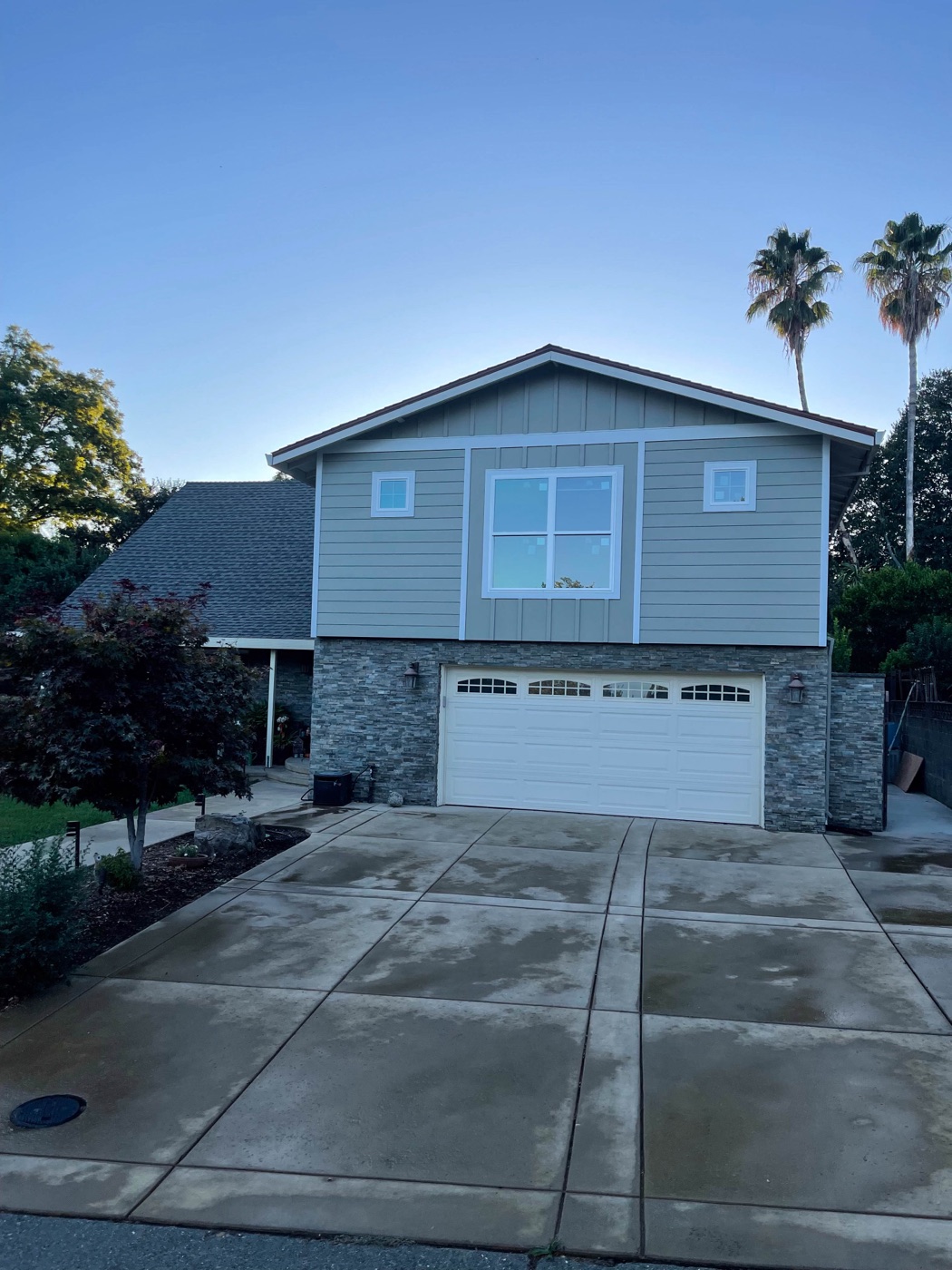 After — James Hardie siding project