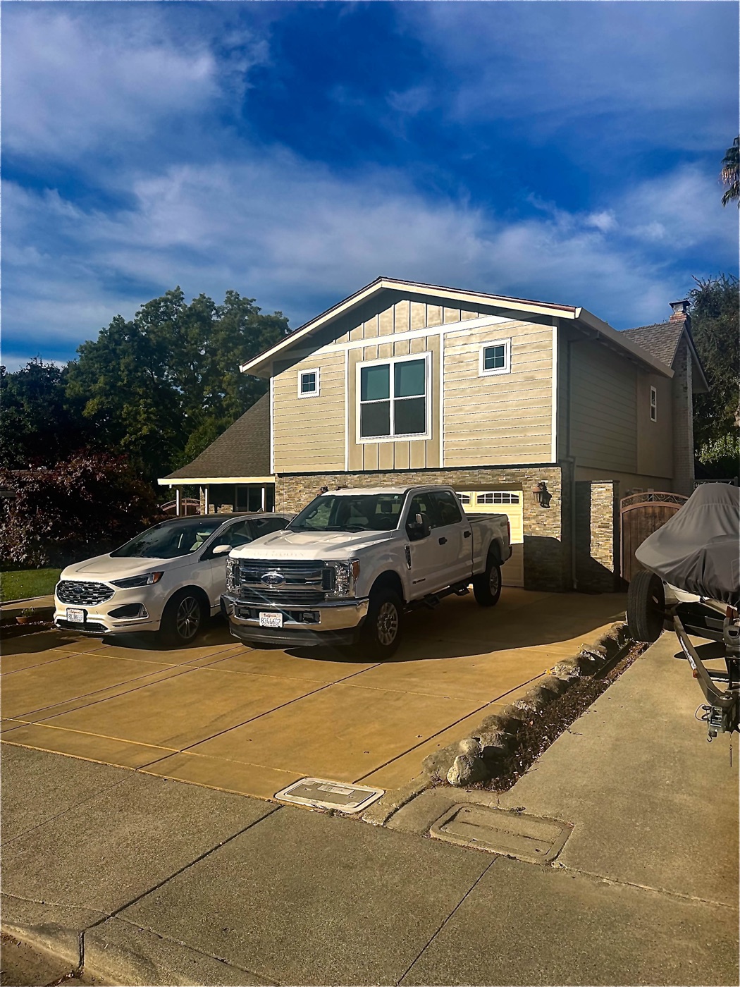 After — James Hardie siding project