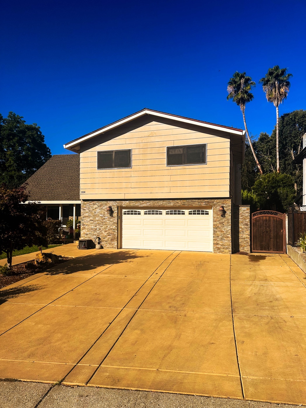 Before — James Hardie siding project