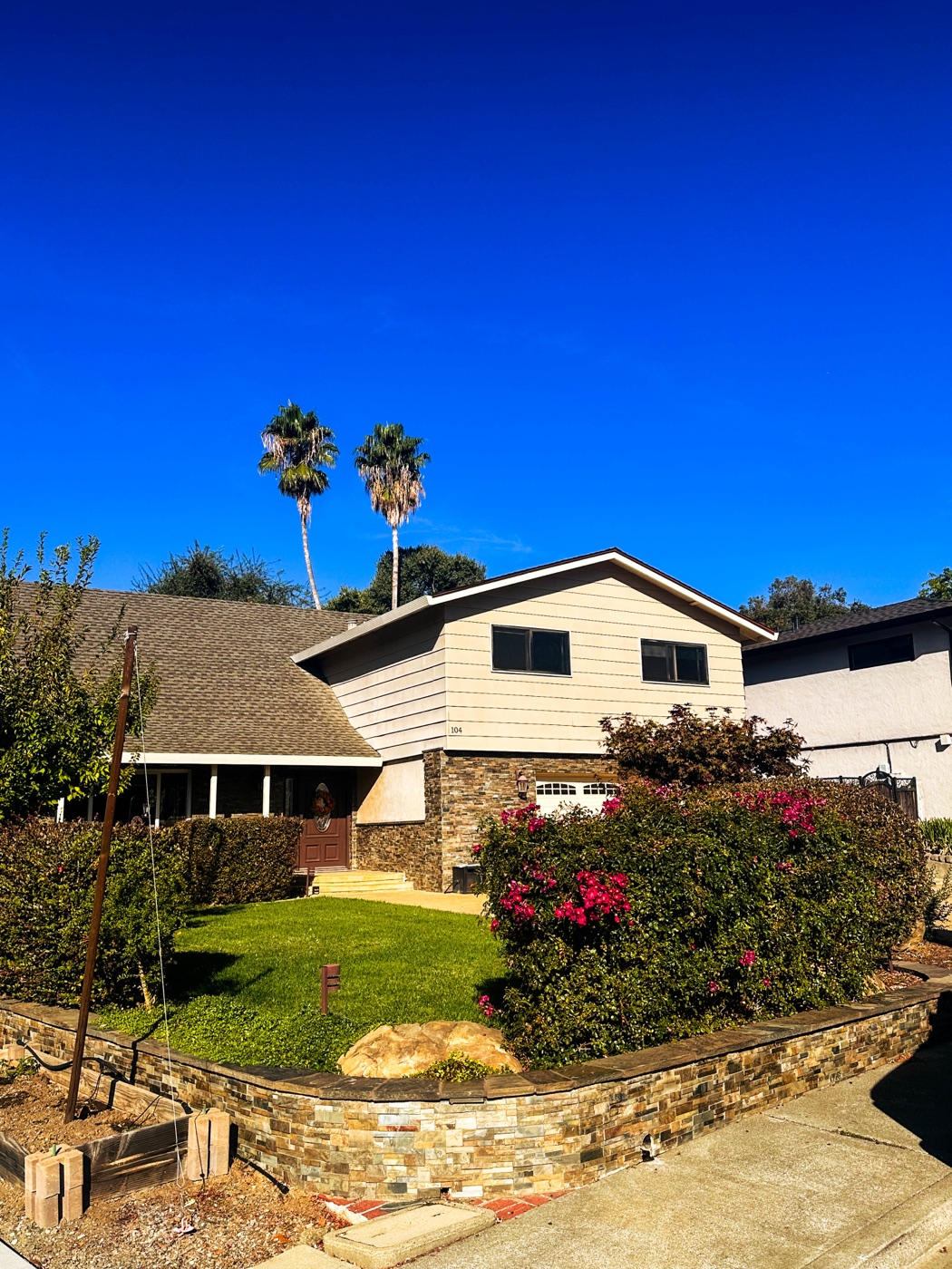 Before — James Hardie siding project