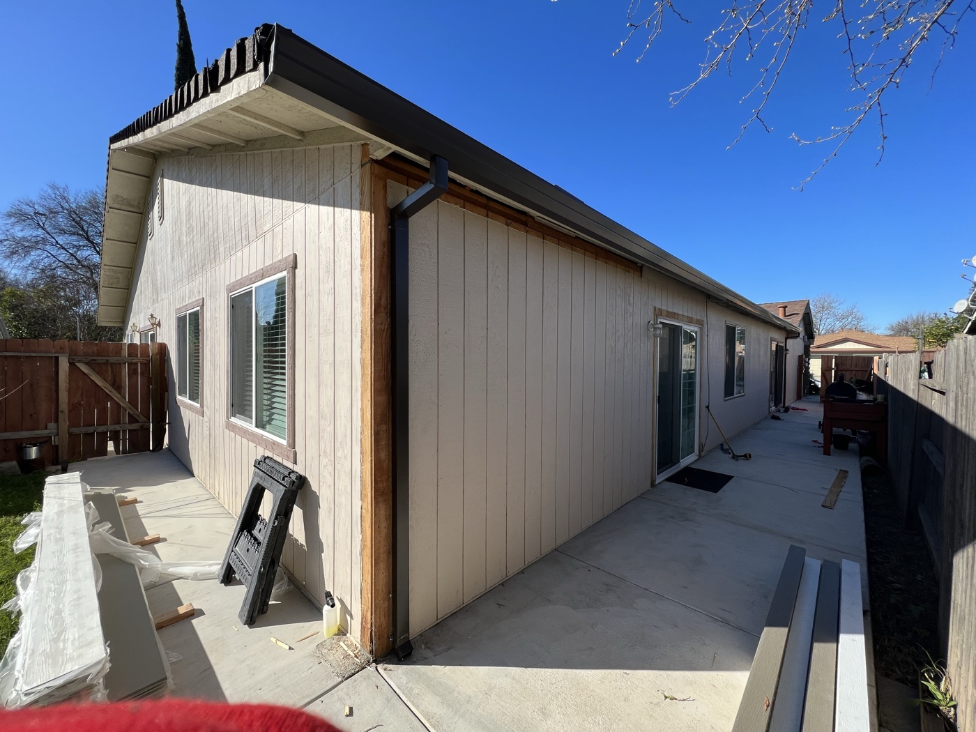 Before — James Hardie siding project
