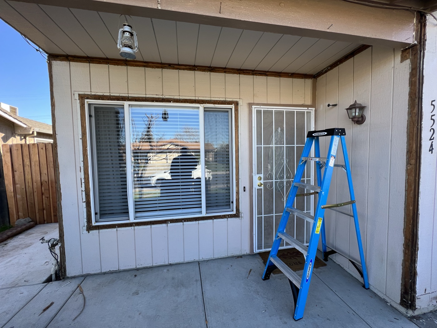 Before — James Hardie siding project