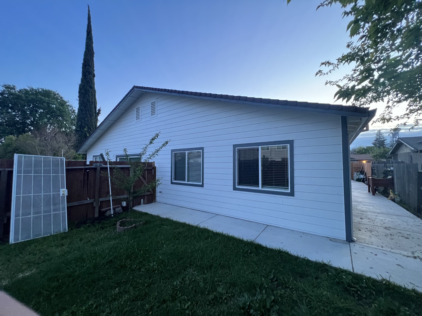 Before — James Hardie siding project